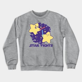 Star Fights // Funny Fighting Stars Twinkle Twinkle Crewneck Sweatshirt